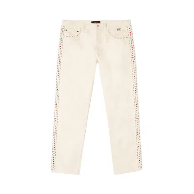 SUPREME SUPREME X B.B. SIMON STUDDED REGULAR JEAN 'NATURAL'