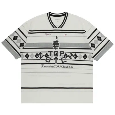 SUPREME SUPREME X BERNADETTE CORPORATION PIQUE SOCCER TOP 'WHITE'
