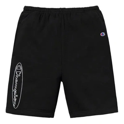SUPREME Supreme x Champion SS19 Outline Sweatshort Black