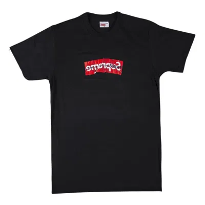 SUPREME Supreme x COMME des GARCONS Box Logo Tee 'Black'