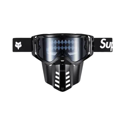 SUPREME SUPREME X FOX RACING GOGGLES 'BLACK'