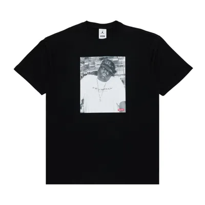 SUPREME SUPREME X JORDAN BIGGIE SHORT-SLEEVE TOP 'BLACK'
