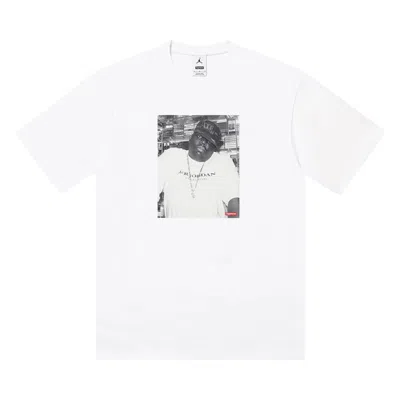 SUPREME SUPREME X JORDAN BIGGIE SHORT-SLEEVE TOP 'WHITE'