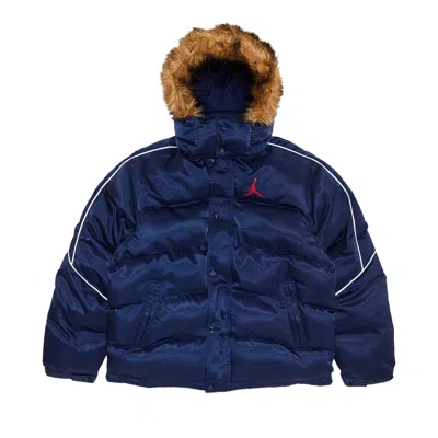 SUPREME SUPREME X JORDAN PUFFER JACKET 'NAVY'