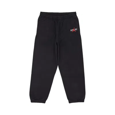 SUPREME SUPREME X JORDAN SWEATPANT 'BLACK'