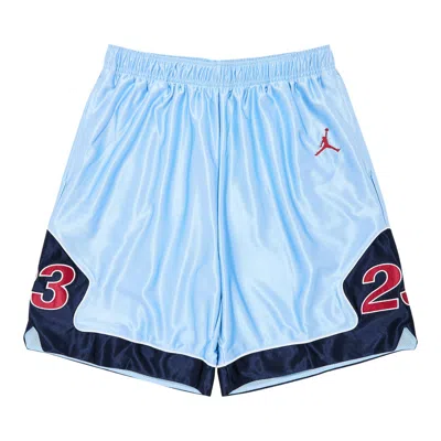 SUPREME SUPREME X JORDAN WARM UP SHORT 'LIGHT BLUE'