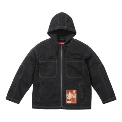 SUPREME Supreme x Mark Leckey Dream English Kid Hooded Jacket 'Black'