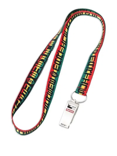 SUPREME X MARTINE ROSE LANYARD "MULTICOLOR" WHISTLE