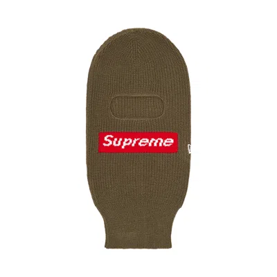 SUPREME SUPREME X NEW ERA BOX LOGO BALACLAVA 'OLIVE'