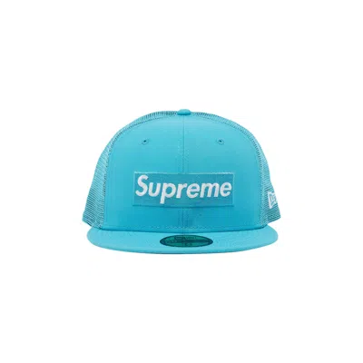 SUPREME SUPREME X NEW ERA BOX LOGO MESH BACK 'BLUE'