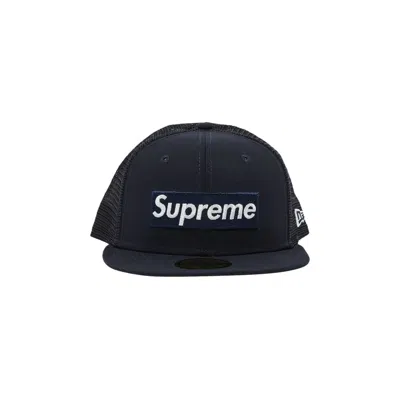 SUPREME SUPREME X NEW ERA BOX LOGO MESH BACK 'NAVY'