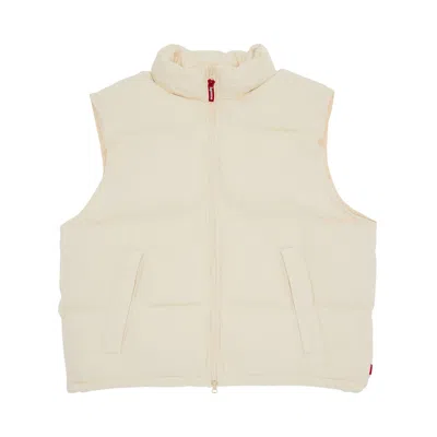 SUPREME SUPREME X NIKE DENIM PUFFER VEST 'NATURAL'