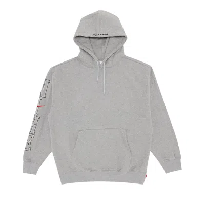 SUPREME SUPREME X NIKE HOODED SWEATSHIRT 'HEATHER GREY'