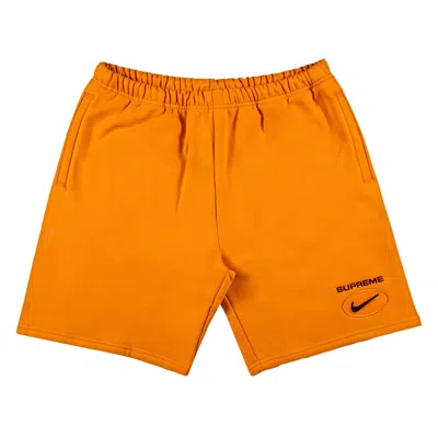 SUPREME SUPREME X NIKE JEWEL SWEATSHORT 'ORANGE'