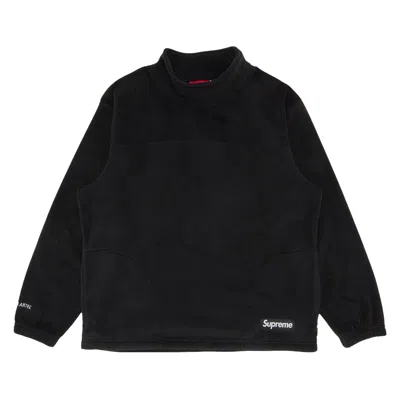 SUPREME SUPREME X POLARTEC MOCK NECK PULLOVER 'BLACK'