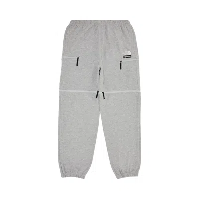 SUPREME SUPREME X THE NORTH FACE CONVERTIBLE SWEATPANT 'HEATHER GREY'