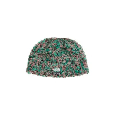 SUPREME SUPREME X THE NORTH FACE HIGH PILE FLEECE BEANIE 'MULTICOLOR'