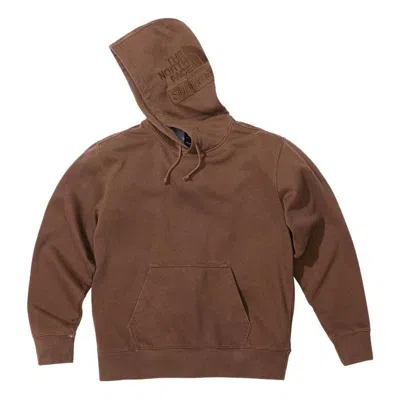 SUPREME Supreme x The North Face Pigment Printed Hooded Sweatshirt 'Brown'
