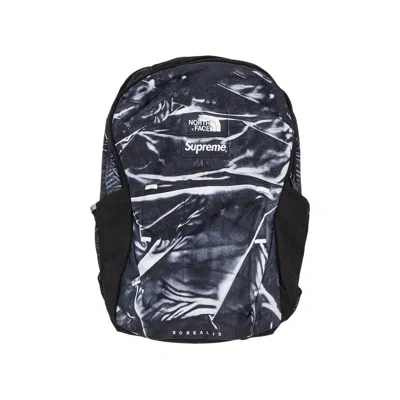 SUPREME SUPREME X THE NORTH FACE PRINTED BOREALIS BACKPACK 'BLACK'