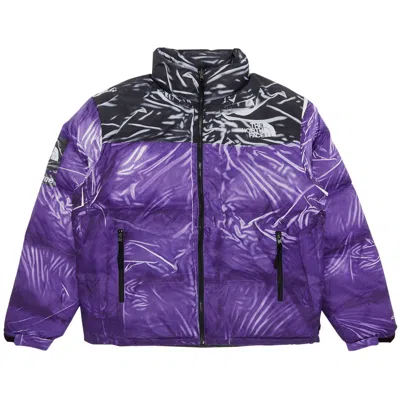 SUPREME SUPREME X THE NORTH FACE PRINTED NUPTSE JACKET 'PURPLE'