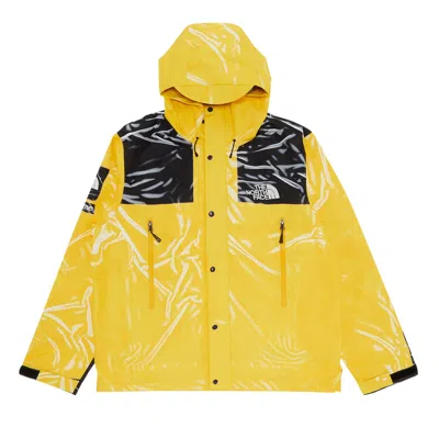 SUPREME SUPREME X THE NORTH FACE PRINTED TAPED SEAM SHELL JACKET 'YELLOW'