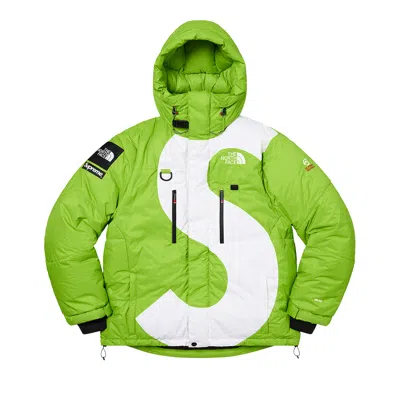 SUPREME SUPREME X THE NORTH FACE S LOGO SUMMIT SERIES HIMALAYAN PARKA 'LIME'