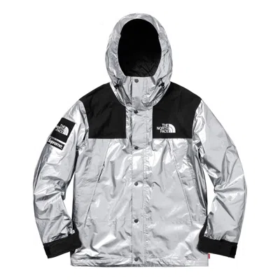 SUPREME Supreme x The North Face SS18 Metallic Interchange Jacket Unisex Silver