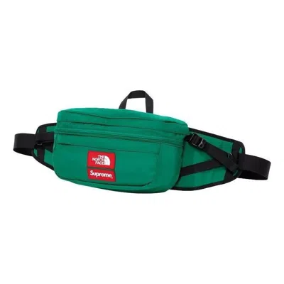 SUPREME Supreme x The North Face Trekking Convertible Backpack And Waist Bag 'Green Red'