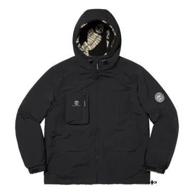 SUPREME Supreme x Timberland Reversible Ripstop Jacket 'Black White'