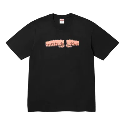 SUPREME Supreme x Toy Machine First T-Shirt 'Black Beige'