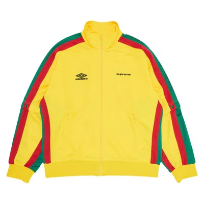 SUPREME SUPREME X UMBRO SNAP SLEEVE JACKET 'YELLOW'