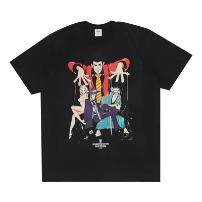 SUPREME SUPREME X UNDERCOVER LUPIN TEE 'BLACK'