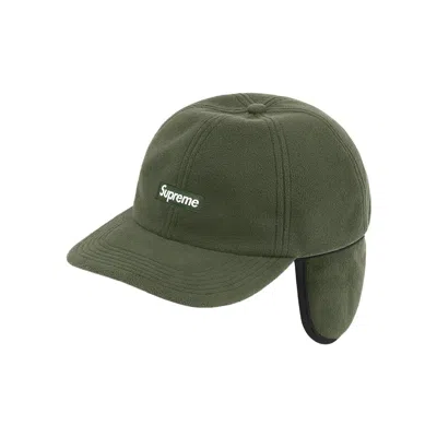 SUPREME SUPREME X WINDSTOPPER SMALL BOX EARFLAP 6-PANEL 'OLIVE'