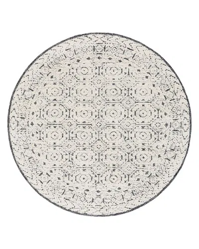 SURYA LOUVRE LOU-2303 ROUND AREA RUG, 8' ROUND