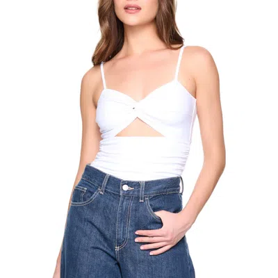 SUSANA MONACO SUSANA MONACO TWIST FRONT SCRUNCH DRESS