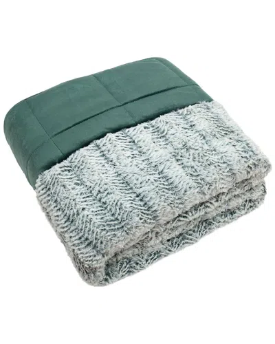 SUTTON HOME SUTTON HOME DREAM THEORY PLUSH WEIGHTED THROW BLANKET