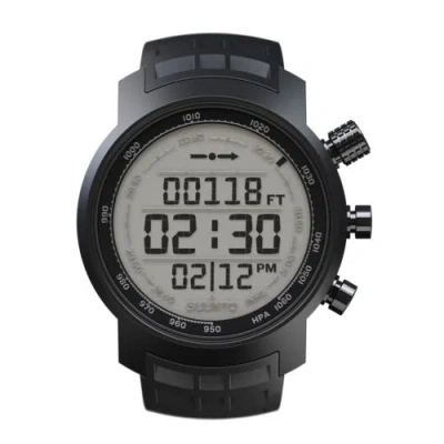SUUNTO SUUNTO UNISEX SS018732000 SAPPHIRE ELEMENTUM TERRA RUBBER BLACK WATCH