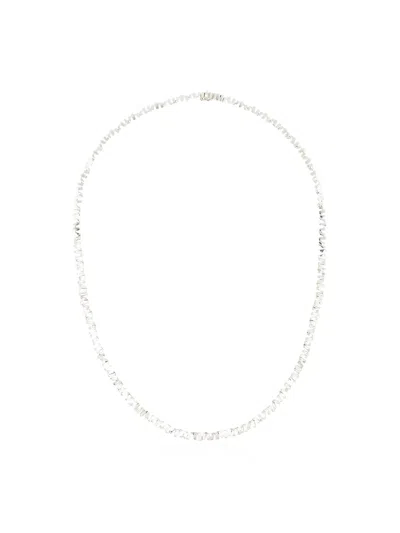 SUZANNE KALAN 18KT WHITE GOLD FIREWORKS DIAMOND NECKLACE