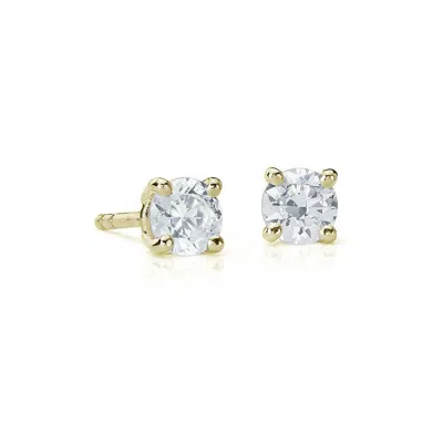 SUZY LEVIAN 14K YELLOW GOLD 0.50 CT. TW. DIAMOND STUD EARRINGS