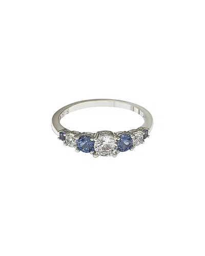 SUZY LEVIAN SUZY LEVIAN 18K & SILVER 1.77 CT. TW. SAPPHIRE RING