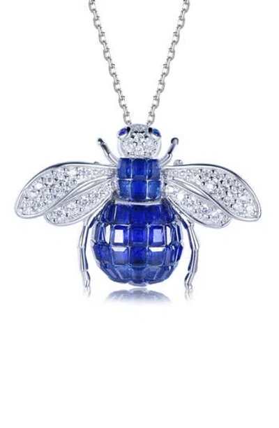 SUZY LEVIAN SUZY LEVIAN CUBIC ZIRCONIA BUMBLEBEE PENDANT NECKLACE