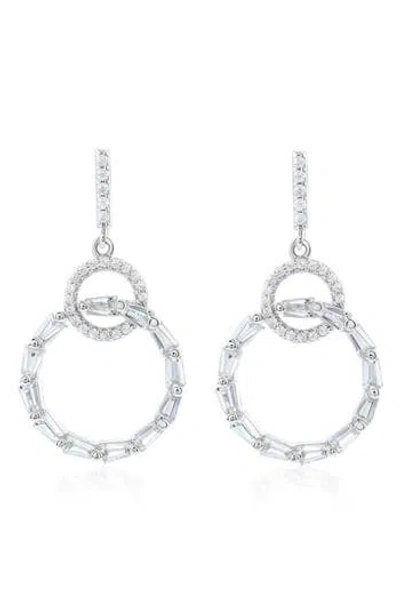 SUZY LEVIAN SUZY LEVIAN CUBIC ZIRCONIA DROP EARRINGS