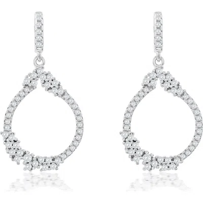 SUZY LEVIAN SUZY LEVIAN CUBIC ZIRCONIA DROP EARRINGS