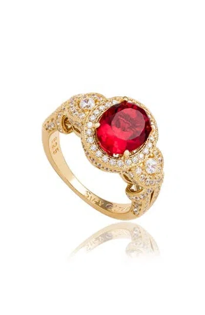 SUZY LEVIAN SUZY LEVIAN PAVÉ CUBIC ZIRCONIA ENGAGEMENT RING