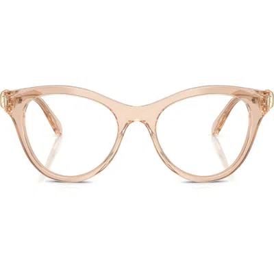 SWAROVSKI SWAROVSKI 50MM ROUND OPTICAL GLASSES