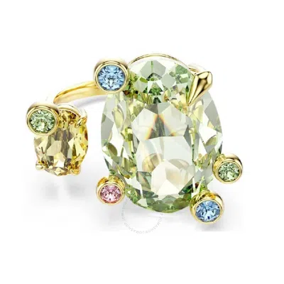 SWAROVSKI SWAROVSKI GEMA MULTICOLORED MIXED CUTS OPEN RING