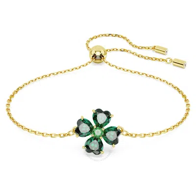 SWAROVSKI SWAROVSKI IDYLLIA GREEN CLOVER MOTIF BRACELET
