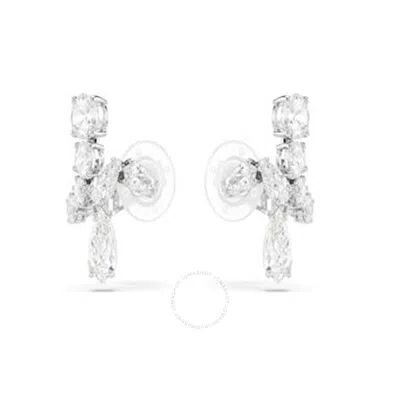 SWAROVSKI SWAROVSKI MATRIX CLIP EARRINGS RHODIUM SHINY WHITE