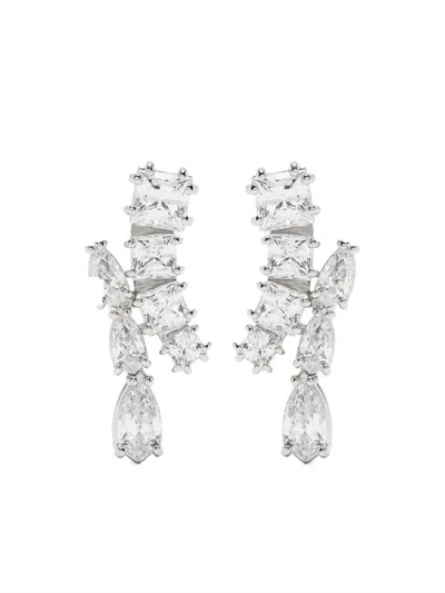 SWAROVSKI MATRIX DROP EARRINGS