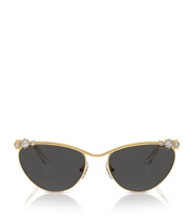 SWAROVSKI SWAROVSKI METAL SK7017 SUNGLASSES